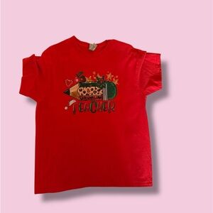 Gildan Vibrant Red Short Sleeve Tee